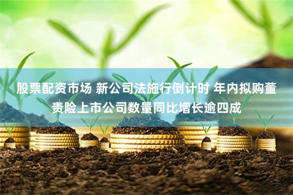 股票配资市场 新公司法施行倒计时 年内拟购董责险上市公司数量同比增长逾四成